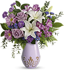 French Vintage Bouquet Davenport Florist - Same Day Flower Delivery - Flower Power 